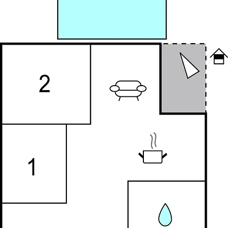 Apartment 2 Bedroom Cozy In Saldun *